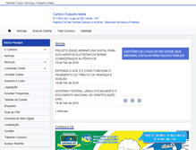 Tablet Screenshot of cartoriolucas.com.br